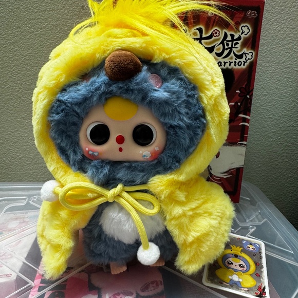 BB3 I'm Not A Warrior - Duck Warrior plush pendant - New - Picture 1 of 7